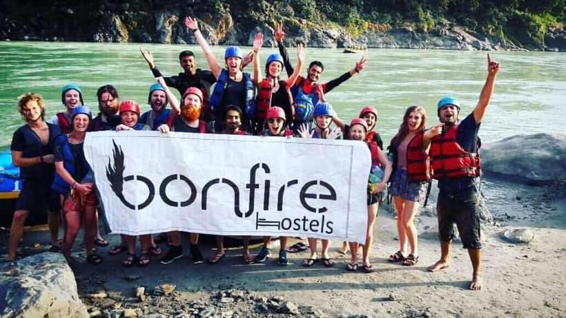 Bonfire Hostels Rishīkesh Εξωτερικό φωτογραφία